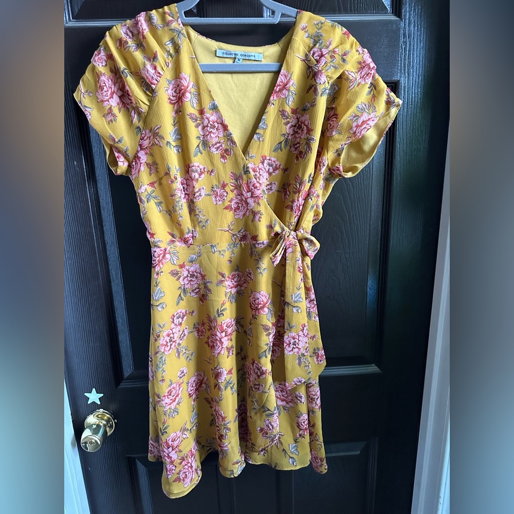 NWOT Vici wrap dress
